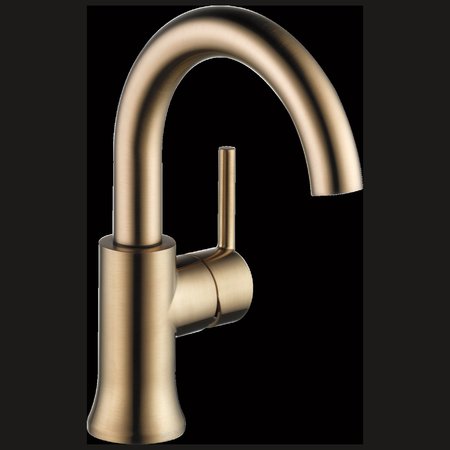 DELTA Single hole installation Hole Single Hole Lavatory Faucet, Champagne Bronze 559HA-CZ-DST